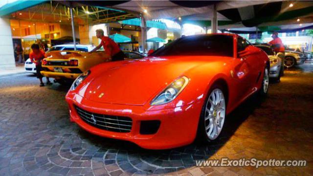 Ferrari 599GTB spotted in Manila, Philippines