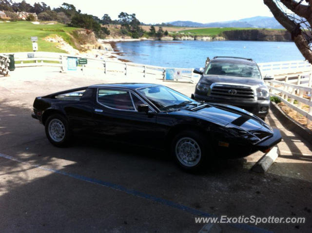 Maserati Khamsin spotted in Pebble beach, California