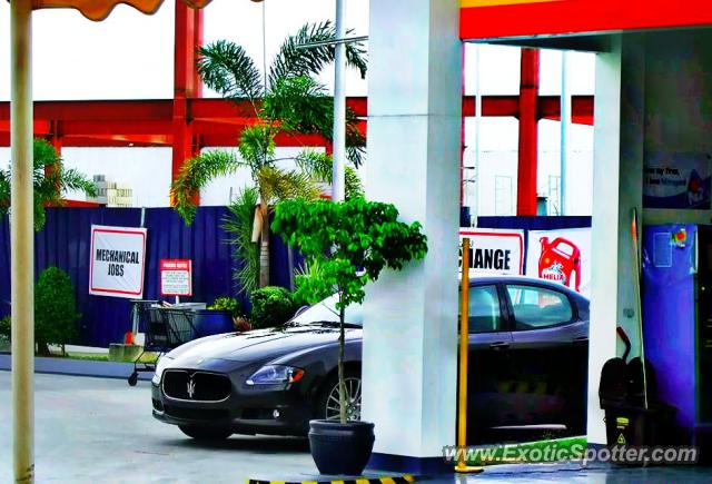 Maserati Quattroporte spotted in Manila, Philippines