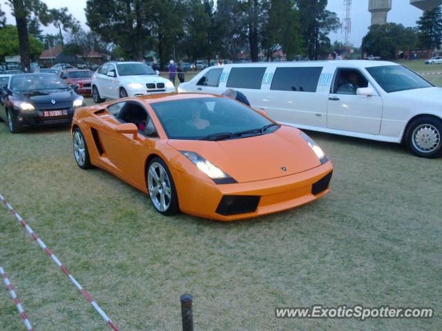 Lamborghini Gallardo spotted in Krugersdorp, South Africa