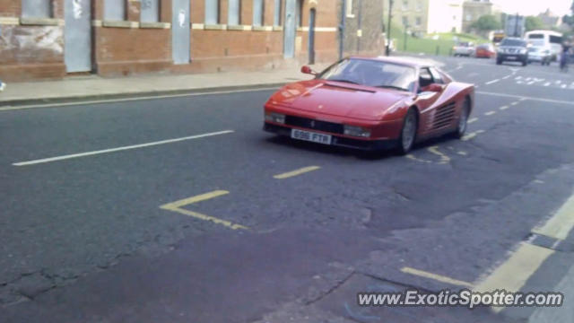 Ferrari Testarossa spotted in York, United Kingdom