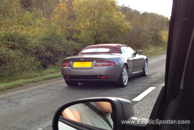 Aston Martin DB9 spotted in Cardiff, United Kingdom