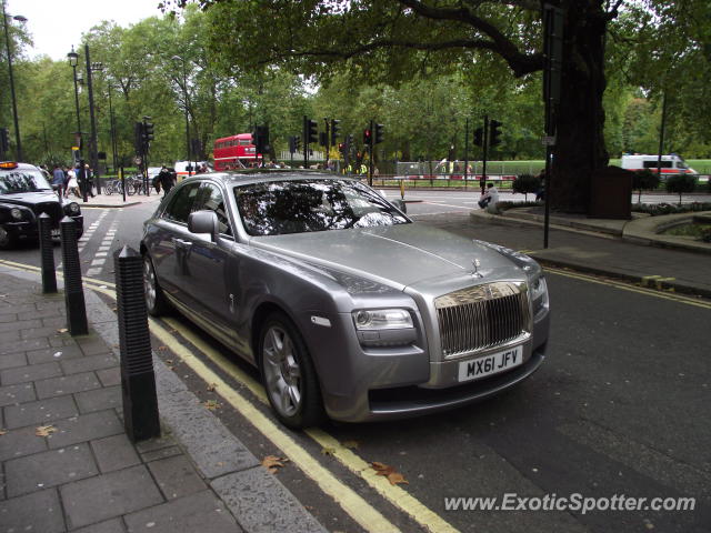 Rolls Royce Ghost spotted in London, United Kingdom