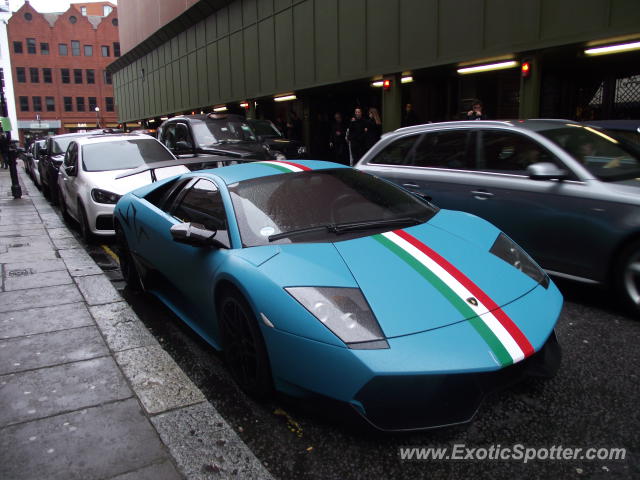 Lamborghini Murcielago spotted in London, United Kingdom