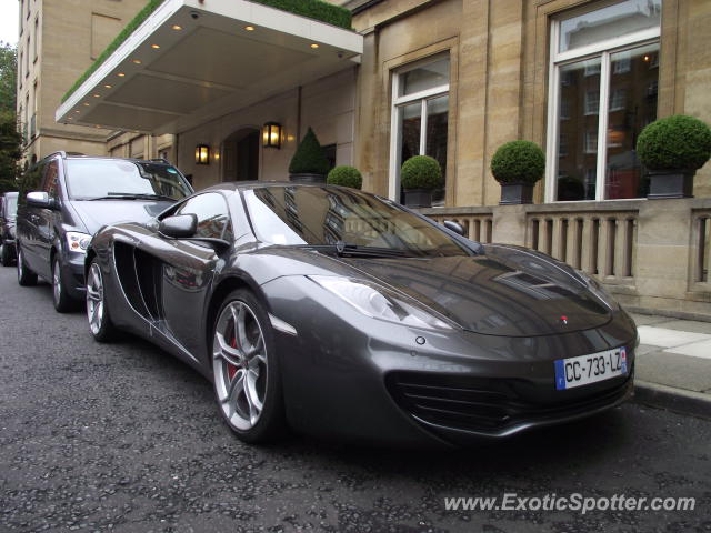 Mclaren MP4-12C spotted in London, United Kingdom