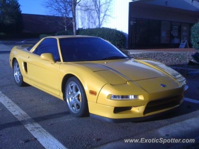 Acura NSX spotted in West Raleigh, North Carolina
