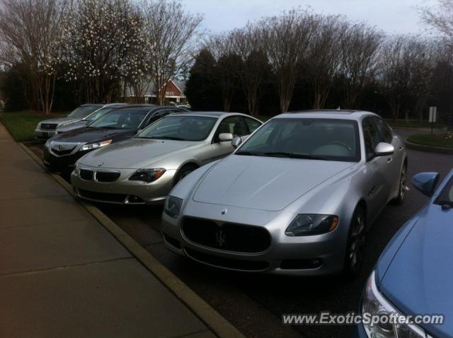 Maserati Quattroporte spotted in Raleigh, North Carolina