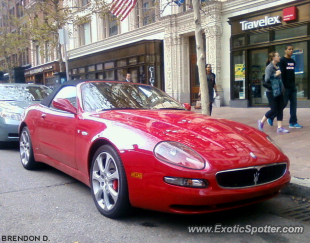 Maserati Gransport spotted in Boston, Massachusetts
