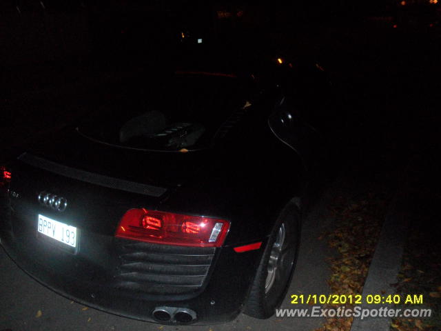 Audi R8 spotted in Toronto, ontario, Canada