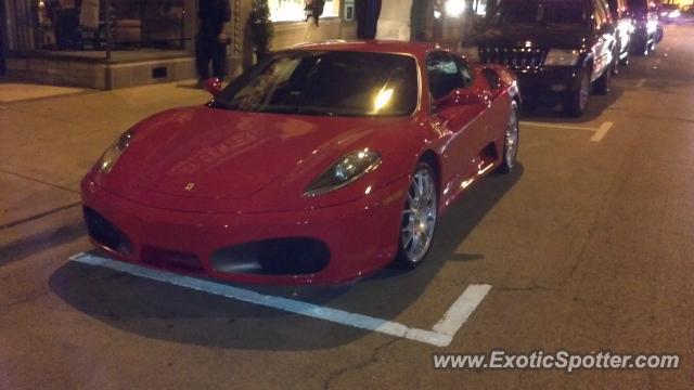 Ferrari F430 spotted in Skokie, Illinois