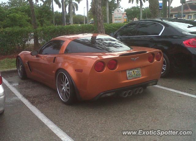 Chevrolet Corvette Z06 spotted in Bonita Springs, Florida