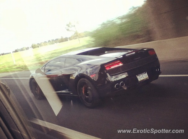 Lamborghini Gallardo spotted in Easton, Pennsylvania