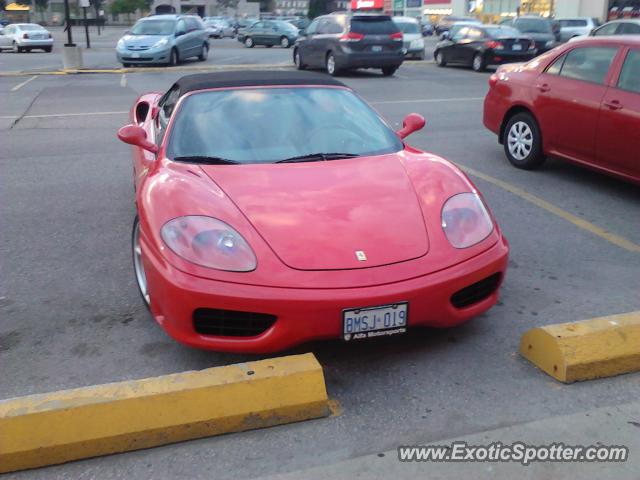 Ferrari 360 Modena spotted in Toronto, Ontario, Canada