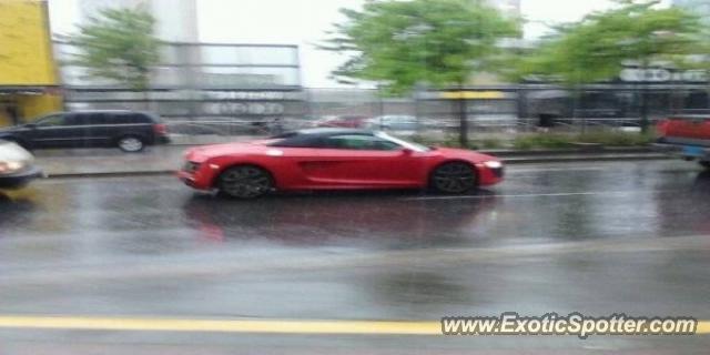 Audi R8 spotted in Toronto, ontario, Canada