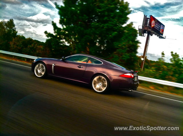 Jaguar XKR spotted in Norcross, Georgia