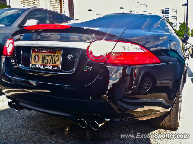 Jaguar XKR spotted in Buckhead, Georgia