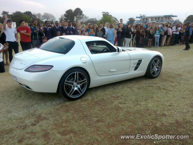 Mercedes SLS AMG spotted in Krugersdorp, South Africa