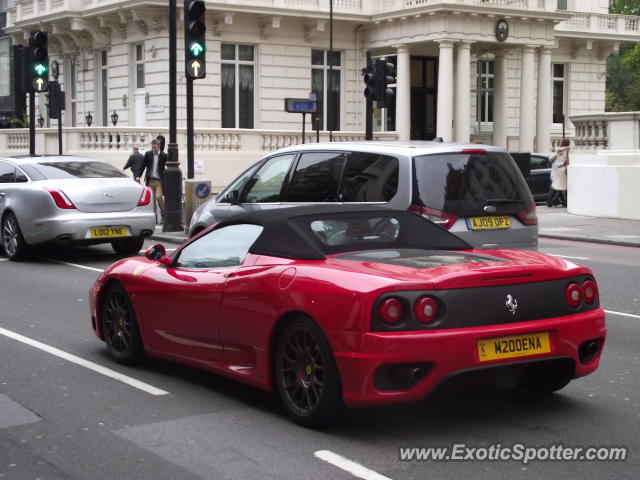 Ferrari 360 Modena spotted in London, United Kingdom