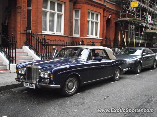 Rolls Royce Silver Shadow spotted in London, United Kingdom
