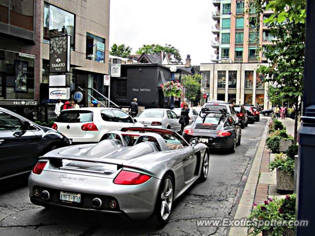 Porsche Carrera GT spotted in Toronto, Canada