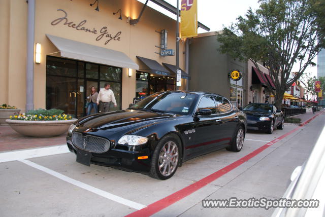 Maserati Quattroporte spotted in Dallas, Texas