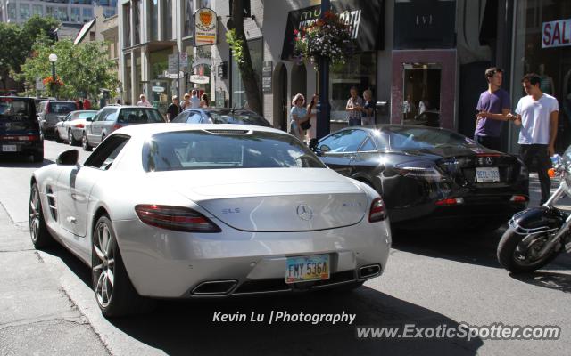 Mercedes SLS AMG spotted in Toronto, Canada