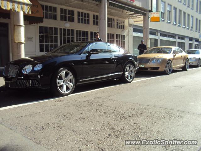 Bentley Continental spotted in Zurich, Switzerland