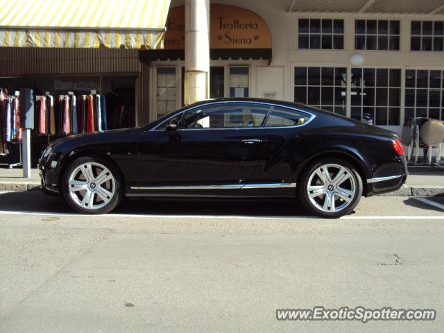 Bentley Continental spotted in Zurich, Switzerland