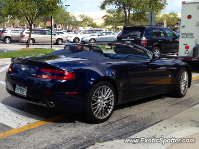 Aston Martin Vantage spotted in Boca raton, Florida