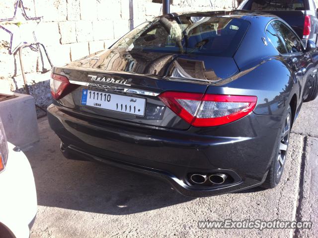 Maserati GranTurismo spotted in Beirut, Lebanon