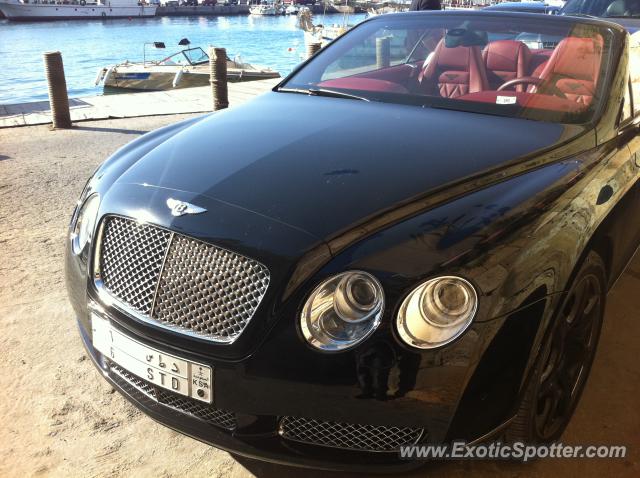 Bentley Continental spotted in Beirut, Lebanon