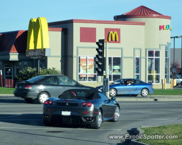 Ferrari F430 spotted in Okotoks, Canada