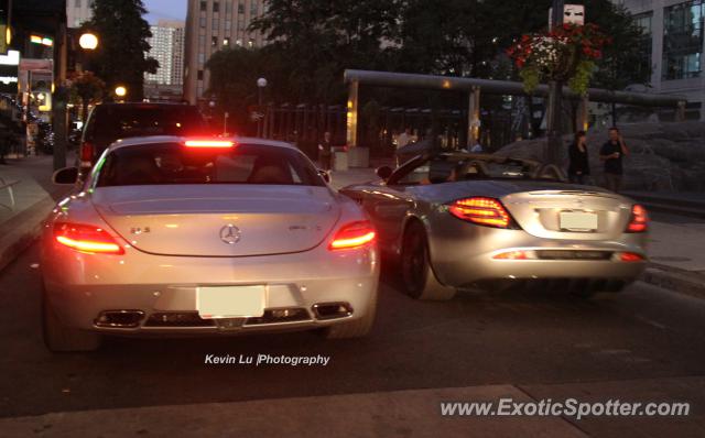 Mercedes SLS AMG spotted in Toronto, Canada