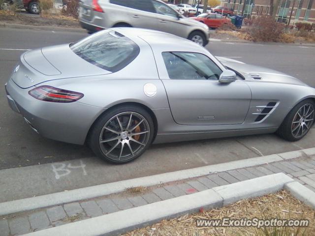 Mercedes SLS AMG spotted in St. Paul, Minnesota
