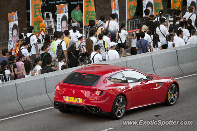 Ferrari FF spotted in Hong Kong, China