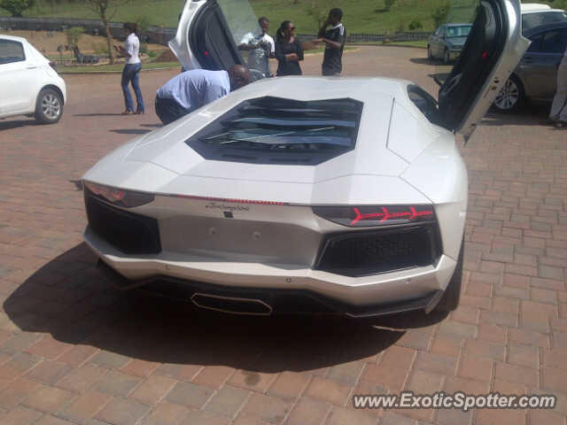 Lamborghini Aventador spotted in Pretoria, South Africa