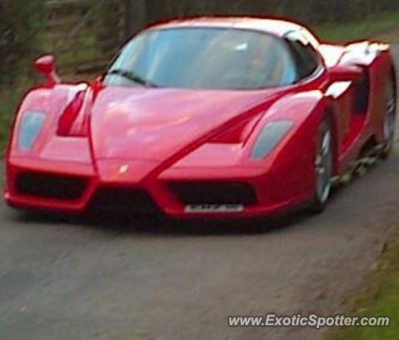 Ferrari Enzo spotted in Loughborough, United Kingdom