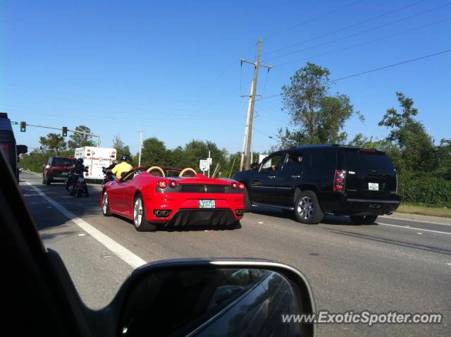 Ferrari F430 spotted in Wank, Louisiana