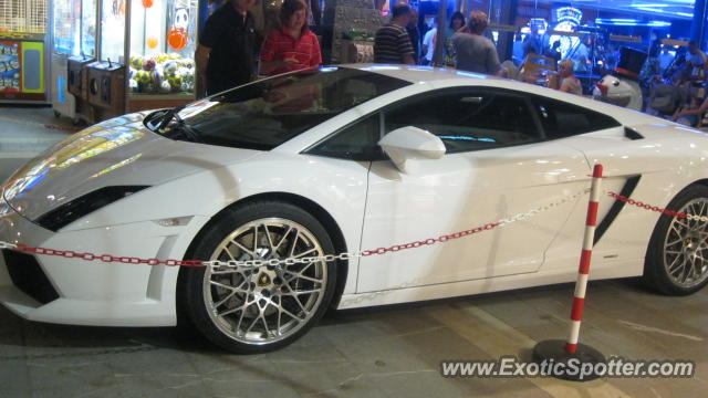 Lamborghini Gallardo spotted in Jesolo Beach, Italy