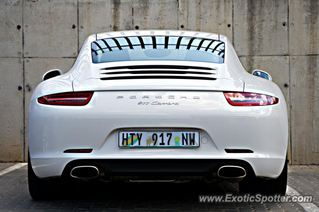Porsche 911 spotted in Rustenburg, South Africa