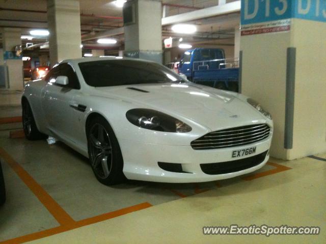 Aston Martin DB9 spotted in Singapore, Singapore