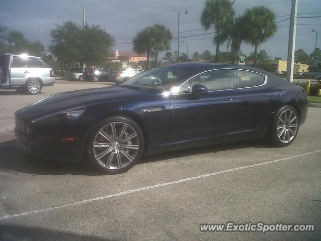 Aston Martin Rapide spotted in Bonita Springs, Florida