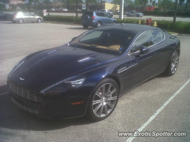 Aston Martin Rapide spotted in Bonita Springs, Florida