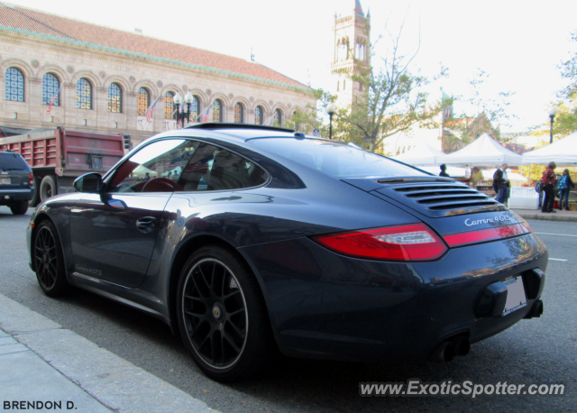Porsche 911 spotted in Boston, Massachusetts