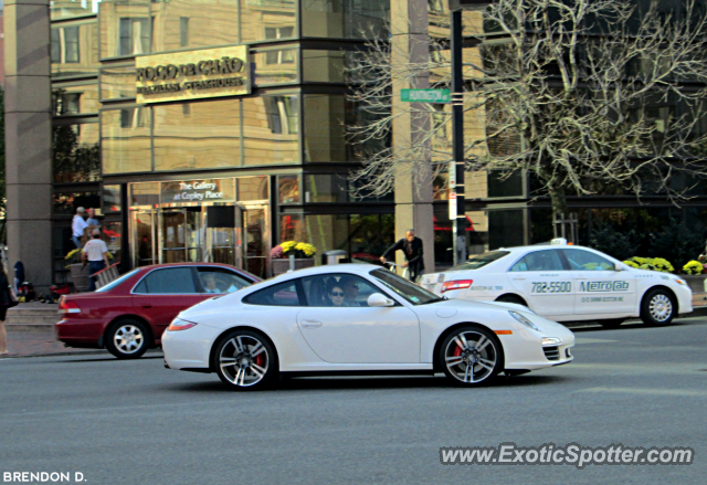Porsche 911 spotted in Boston, Massachusetts