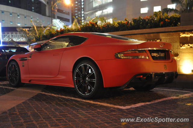 Aston Martin DBS spotted in KLCC Twin Tower, Malaysia