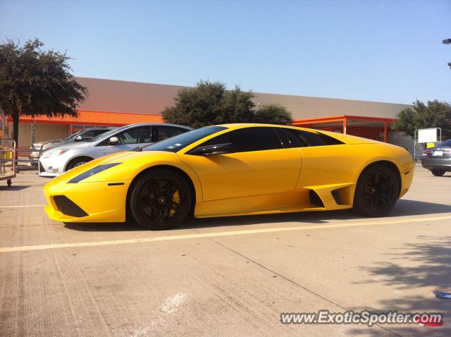 Lamborghini Murcielago spotted in The Colony, Texas