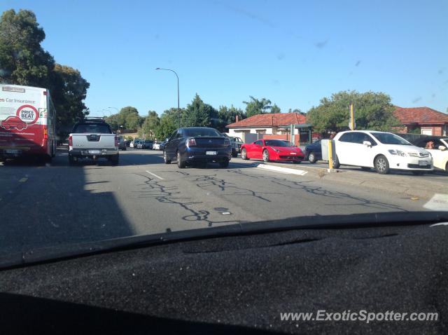 Ferrari 458 Italia spotted in Perth, Australia
