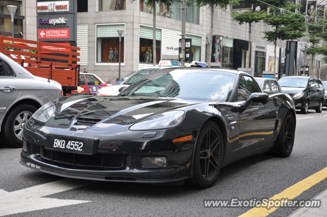 Chevrolet Corvette Z06 spotted in Bukit Bintang KL, Malaysia