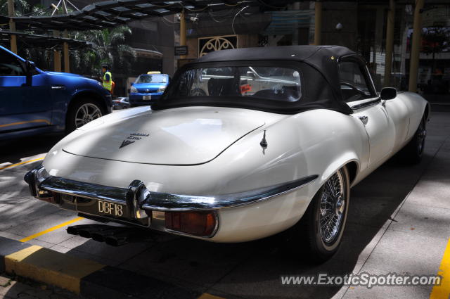 Jaguar E-Type spotted in Bukit Bintang KL, Malaysia